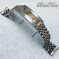 Pulseira de Aço Inoxidável 20mm com Fecho Glide Lock – Estilo Oyster e Jubilee