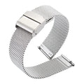 Pulseira de Aço Inoxidável 20mm / 22mm para Haylou Watch R8 e Smartwatches