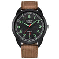 Relógio Masculino XINEW de Quartzo com Pulseira de Nylon – Estilo Militar
